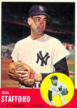 1963 Topps Baseball Cards      154     Walter Alston MG